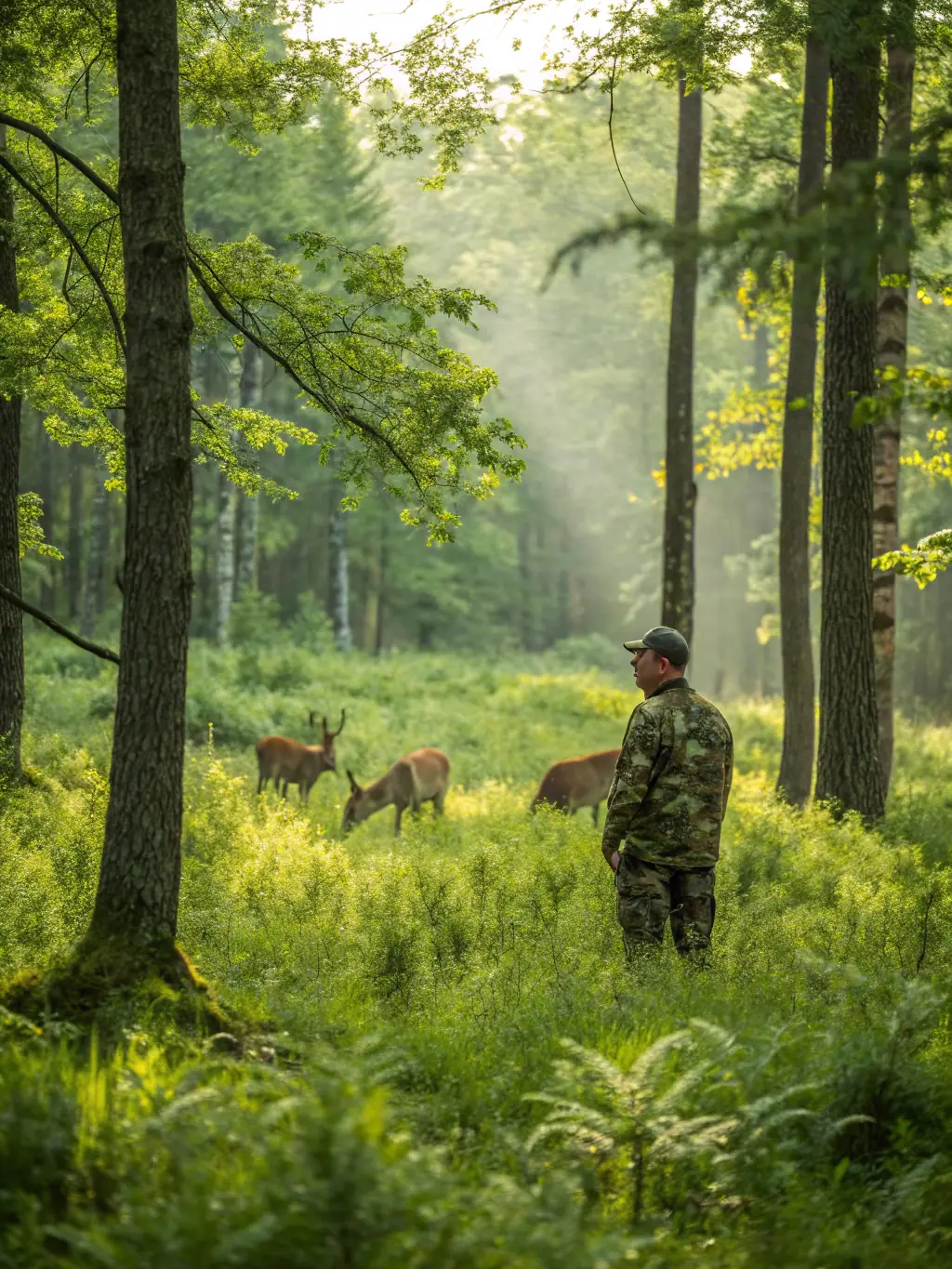 A photograph of conservationists carefully monitoring and protecting an endangered species in its natural environment.